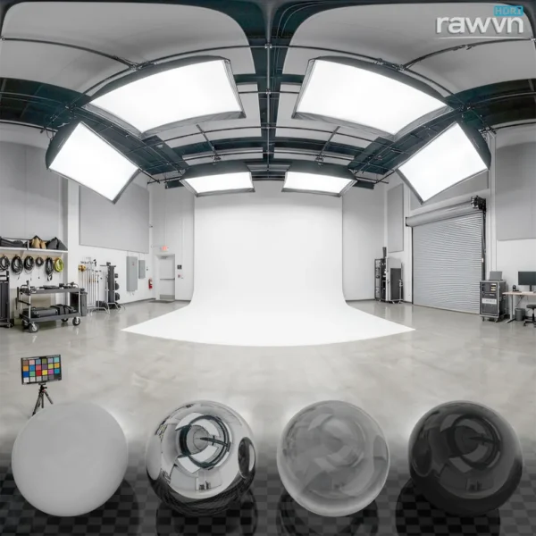 Free Softboxes HDRI Studio Lighting Map for Product Rendering & PBR Lookdev