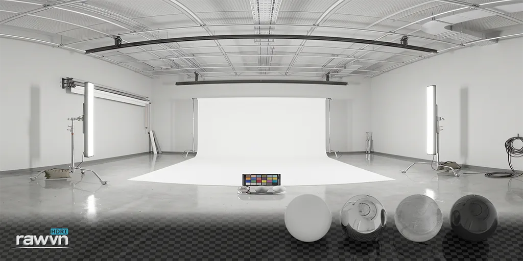 Free Strip Lights HDRI: Softbox Collection for Professional 3D Studio Lighting & Rendering