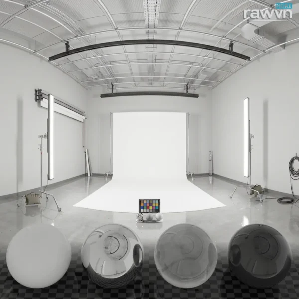 Free Strip Lights HDRI Softbox: Pro Studio Lighting for 3D Product & Automotive Rendering