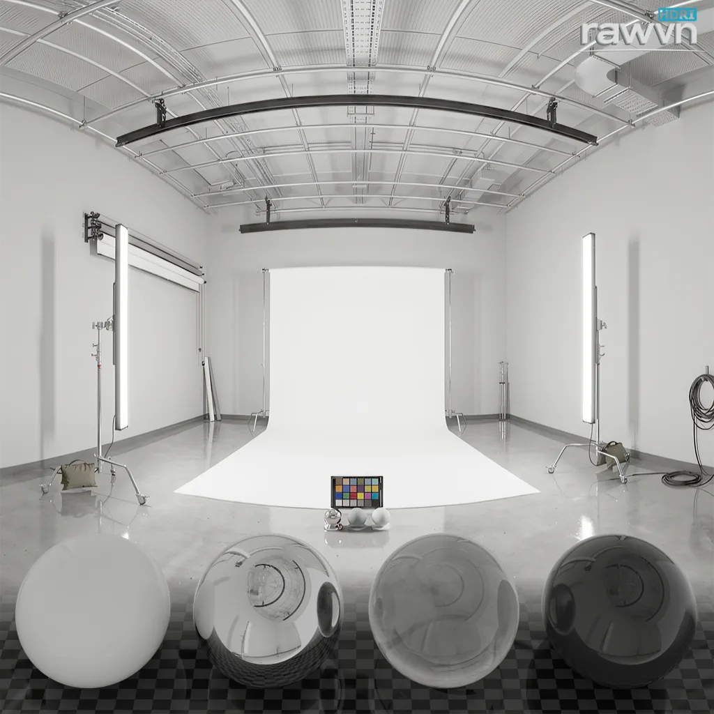 Free Strip Lights HDRI Softbox: Pro Studio Lighting for 3D Product & Automotive Rendering