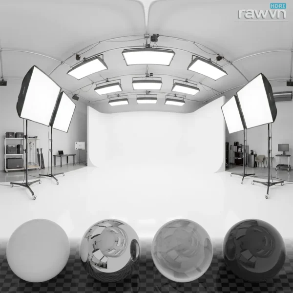 Free White Cyclorama HDRI Map: Essential Studio Lighting for Product Rendering & PBR Look Dev